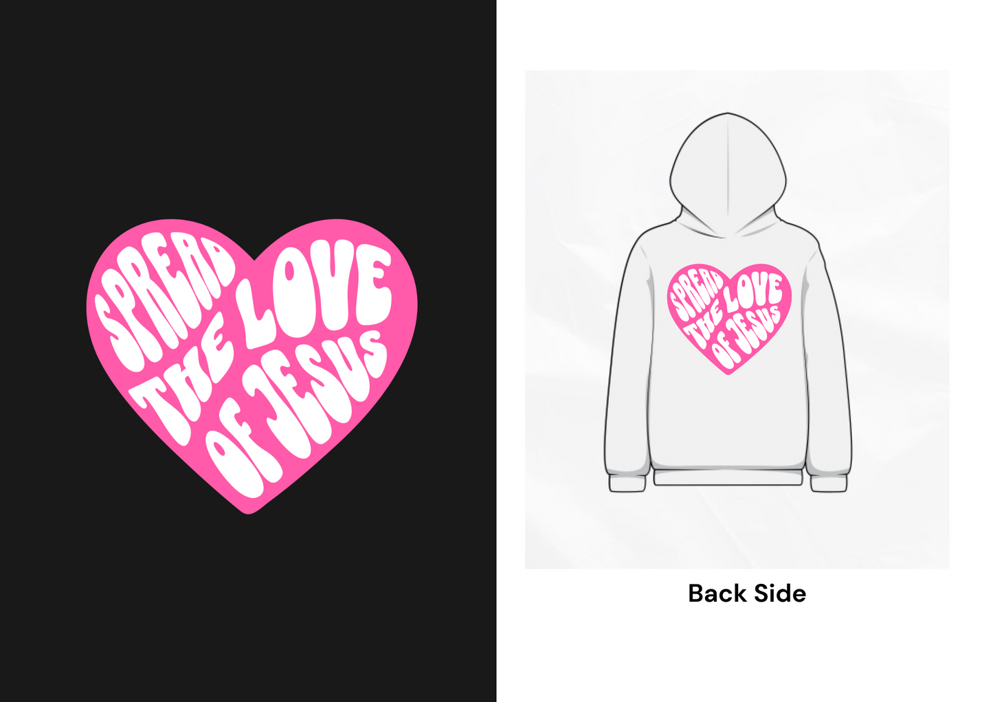 Spread The Love of Jesus Hoodie